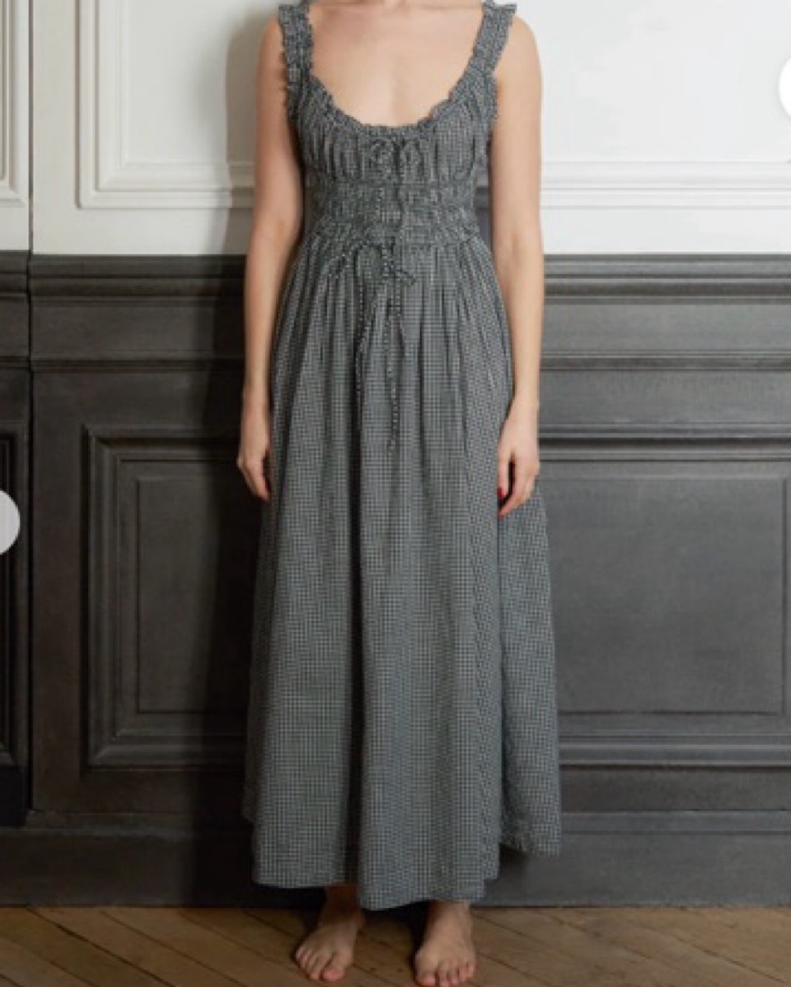 Doen Emmaretta Dress S by Doen - Pickle