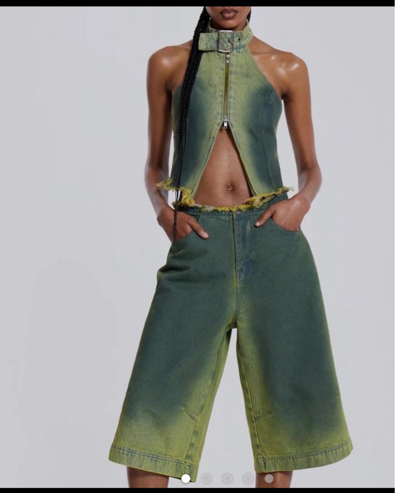 ‧˚₊*̥✧ jaded london denim onepiece Shop Not My First Rodeo 6 in 1 Multi-wear Denim Jumpsuit