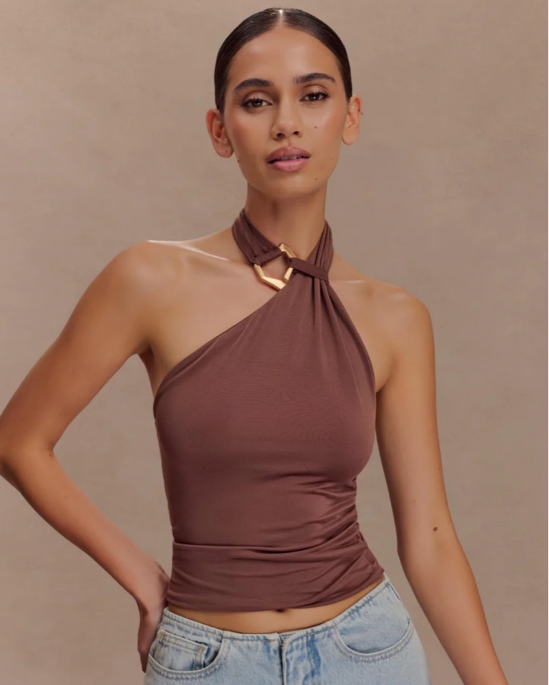 Buy Meshki Tops - Pickle