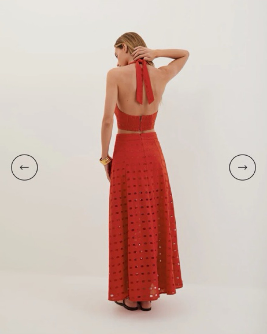 Vix Eyelet Red Set by VIX Paula Hermanny - Pickle