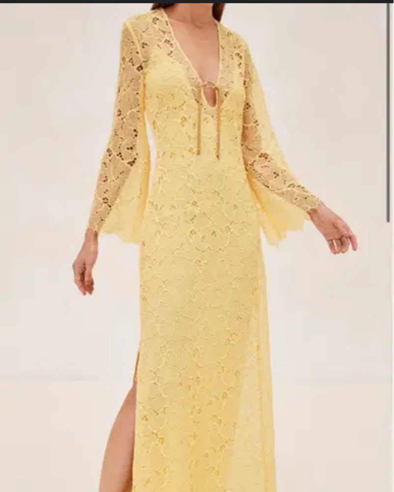 Alexis Yellow Long Sleeve Dress by Alexis - Pickle