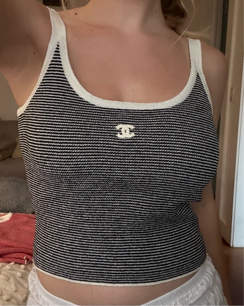 Shop Chanel Tops - Pickle