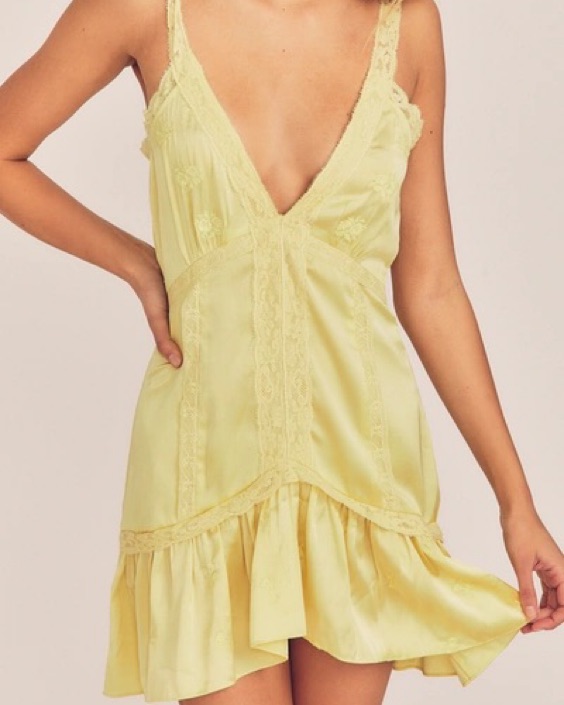 LoveShackFancy Navie Mini Dress by LoveShackFancy - Pickle