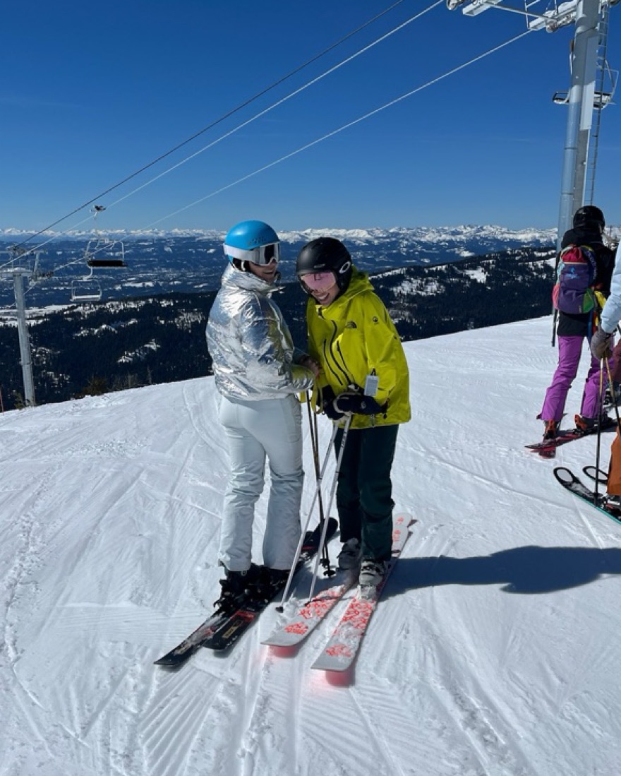 Cordova Silver Metallic Down Ski Jacket by Cordova - Pickle