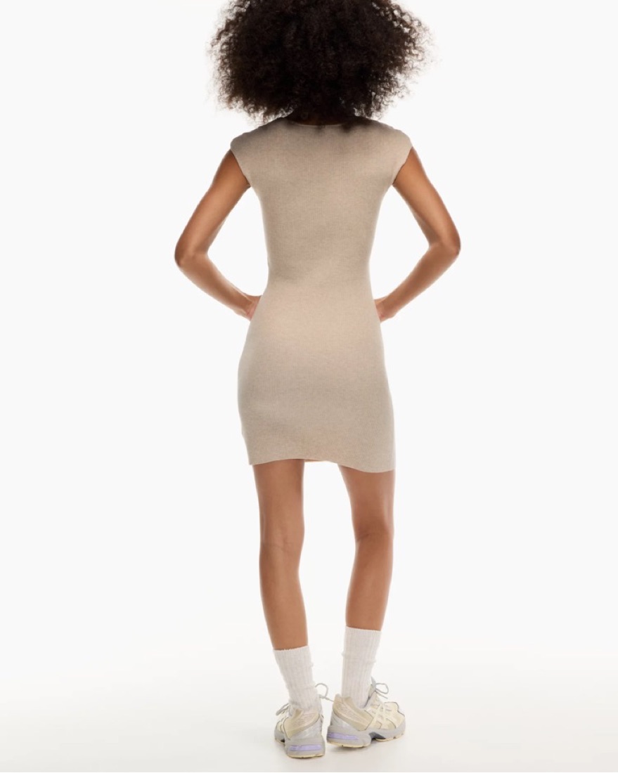 Rose様Aritzia Cutout Knit Mini Dress 2XS Cutout Knit Mini Dress | Aritzia INTL