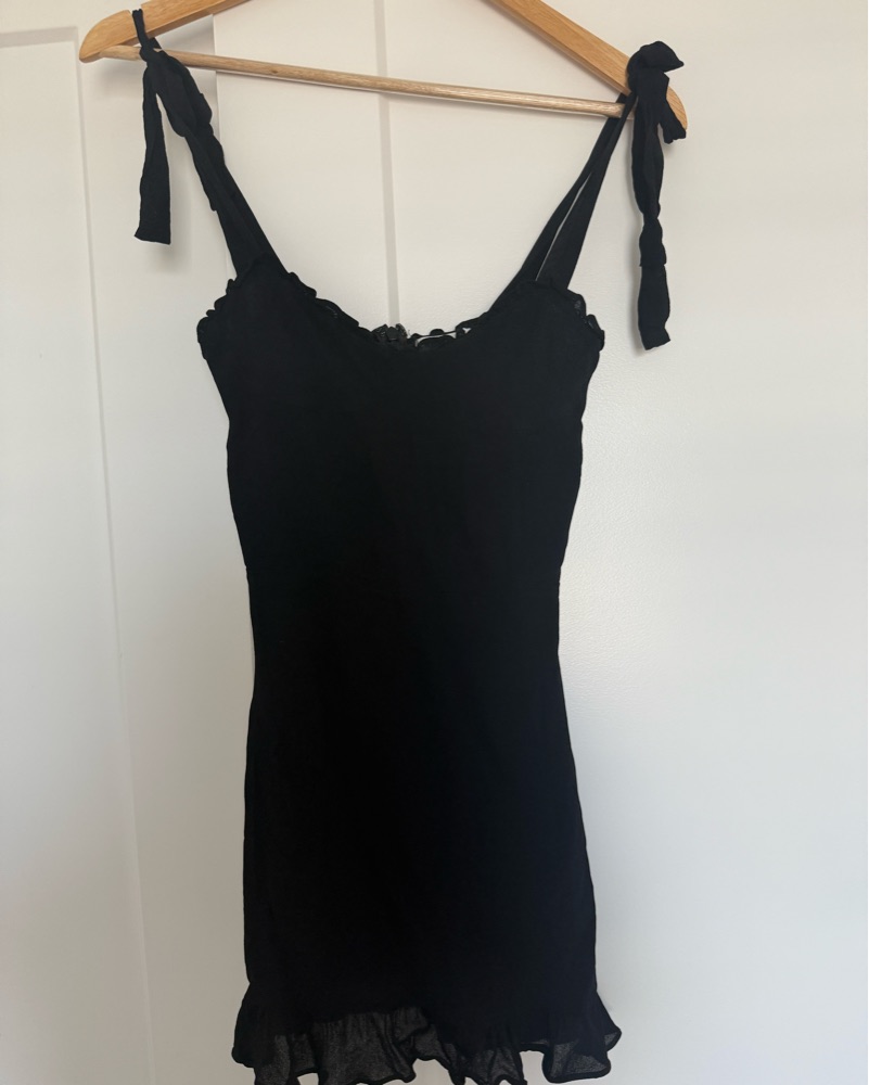 reformation christine dress black Black Reformation Christine Dress by Reformation