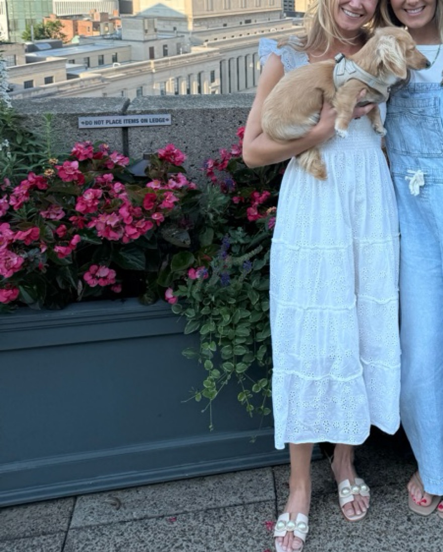 Hill House Eyelet Ellie Nap Dress | Pickle