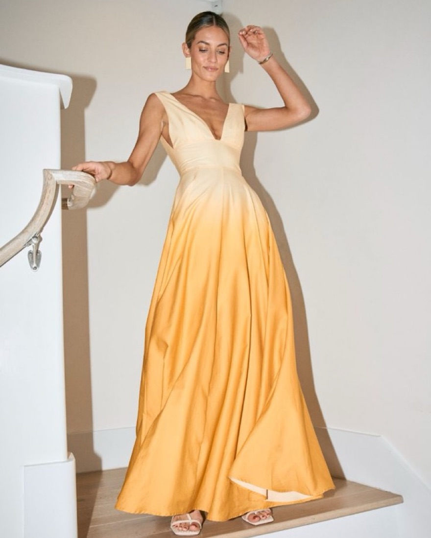 Atonio Melani x Mg Style Yellow Dress by MG Styles xAntonio Melani - Pickle