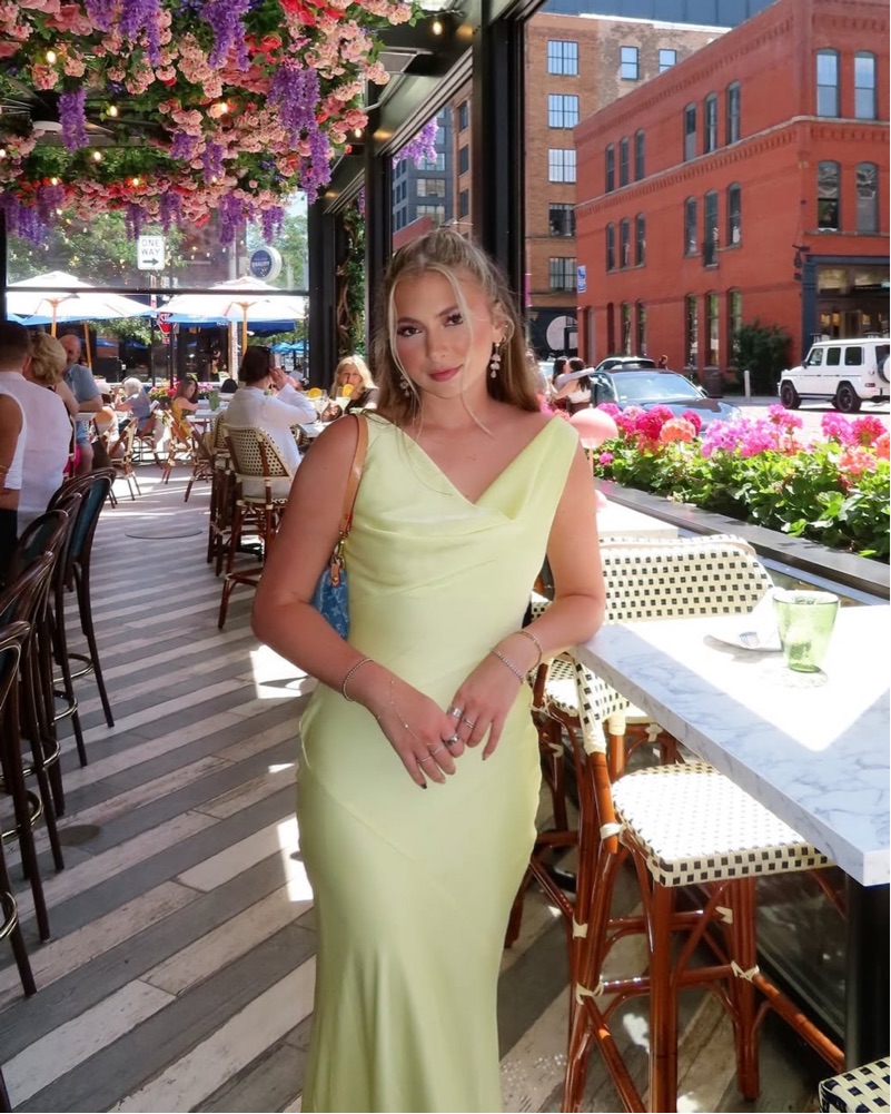 wedding guest dresses butter yellow Zapakasa Women Floral Maxi Dress A Line Square Neck Formal Dress Machine wash (mild detergent Butter Yellow Wedding Guest Dress