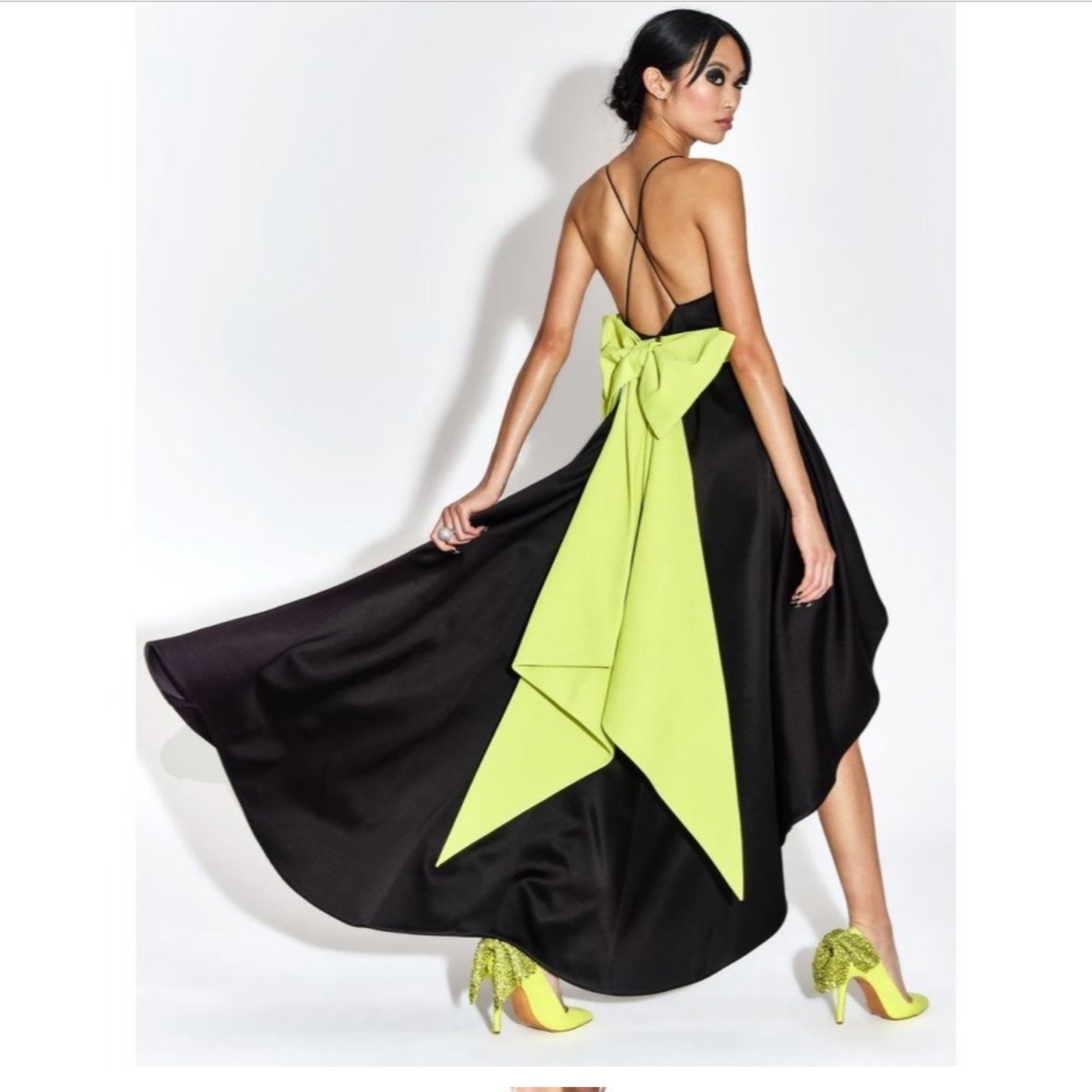 Alice + Olivia Black Gown by Alice & Olivia - Pickle