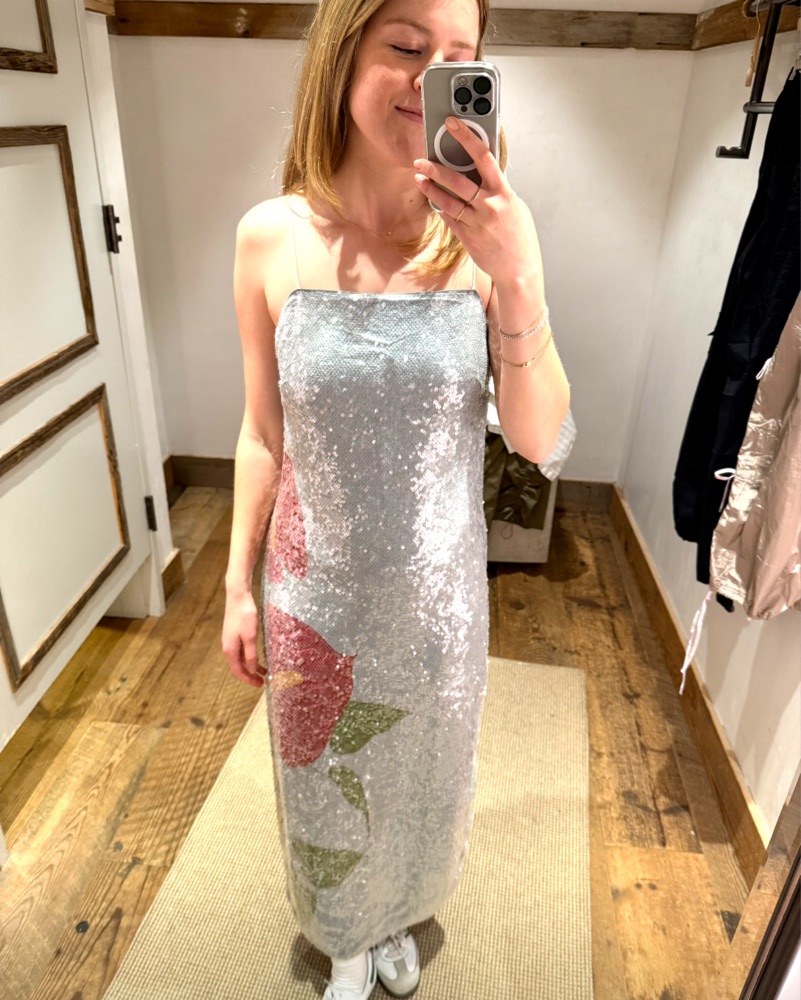 Farm Rio Anthurium Sequin Dress by FARM RIO - Pickle