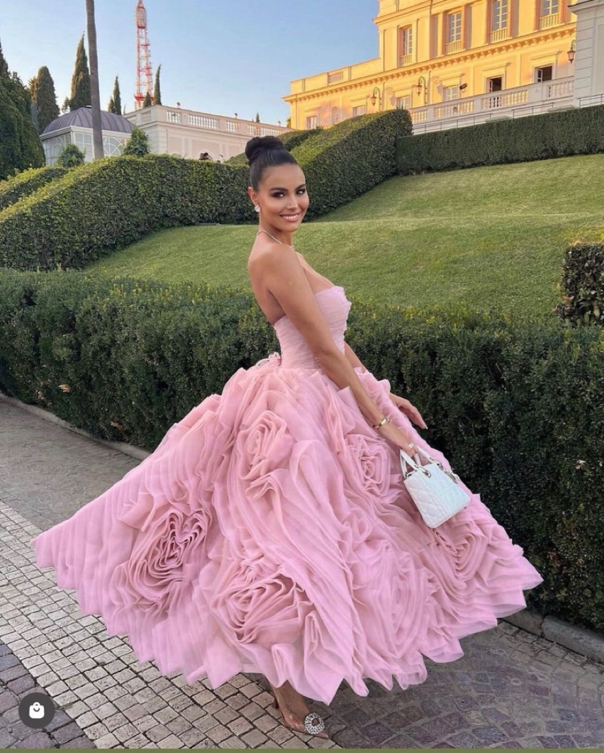 24時間タイムセール　andresd blooming tulle dress ブルーミングチュールドレス / blooming tulle dress（ドレス