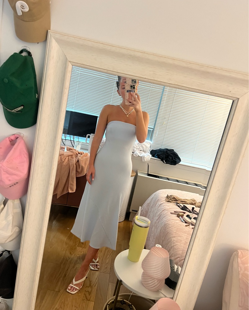 midi dress fall wedding Tulle Midi Simple Wedding Dress Millie