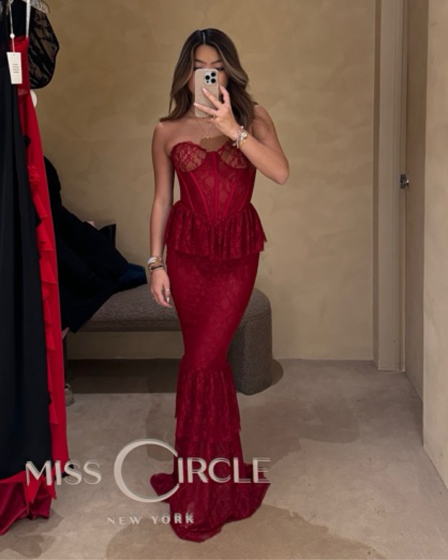 miss circle burgundy dress Emerald Green Lace-Up Back Bodycon Mini Dress  H1109  Viniodress