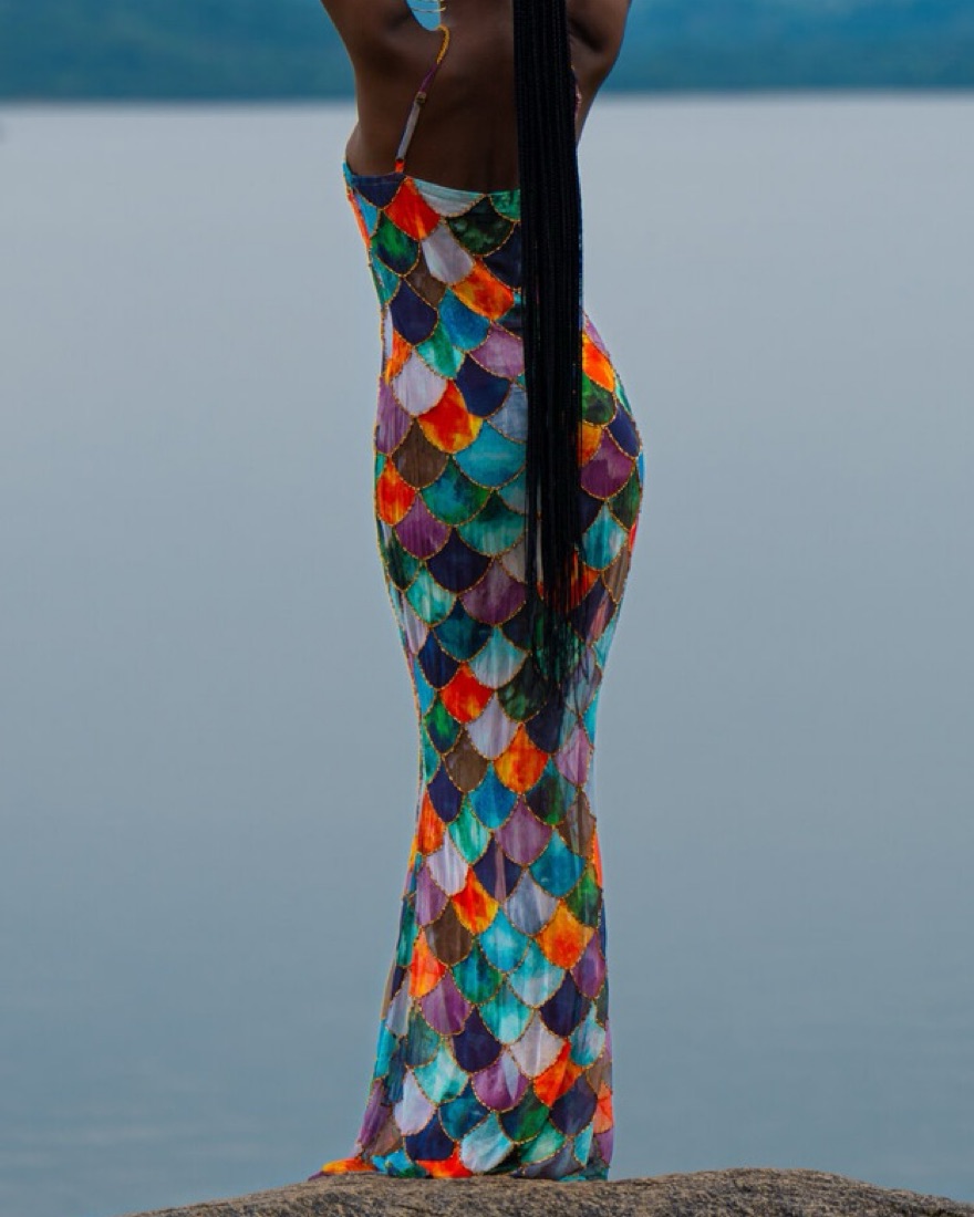 kilentar mermaid dress Kilentar Mami Mermaid RainbowFish Dress4 by Kilentar