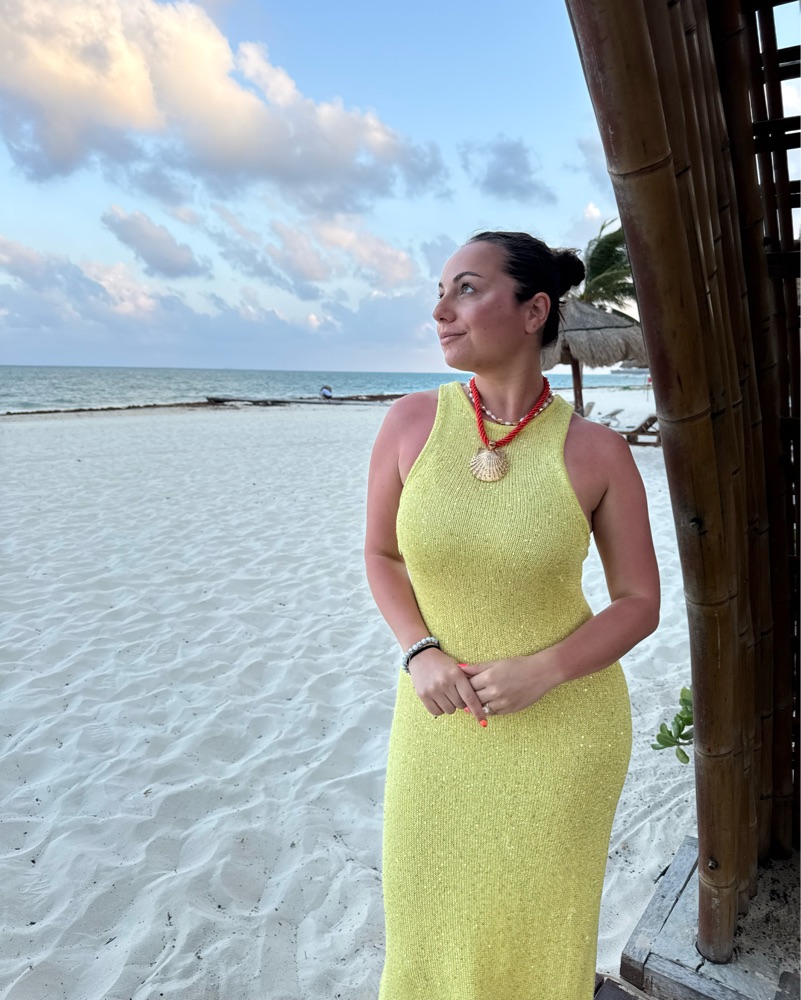 house of harlow knit sequin dress House of Harlow Sequin Knit Dress