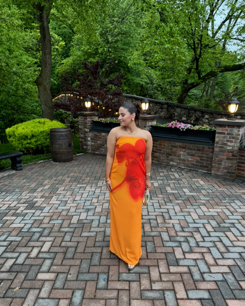 Meshki Amaya Chiffon Maxi Dress by Meshki - Pickle
