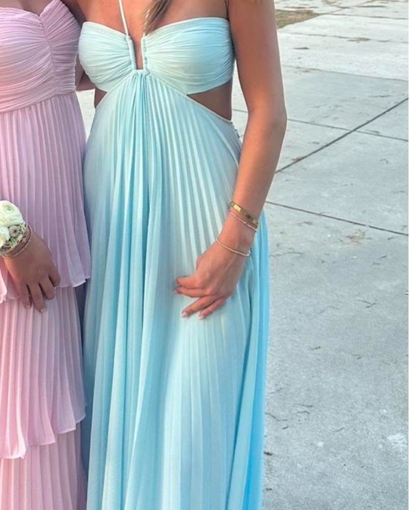 ALC Moria Maxi Dress in Blue by ALC - Pickle