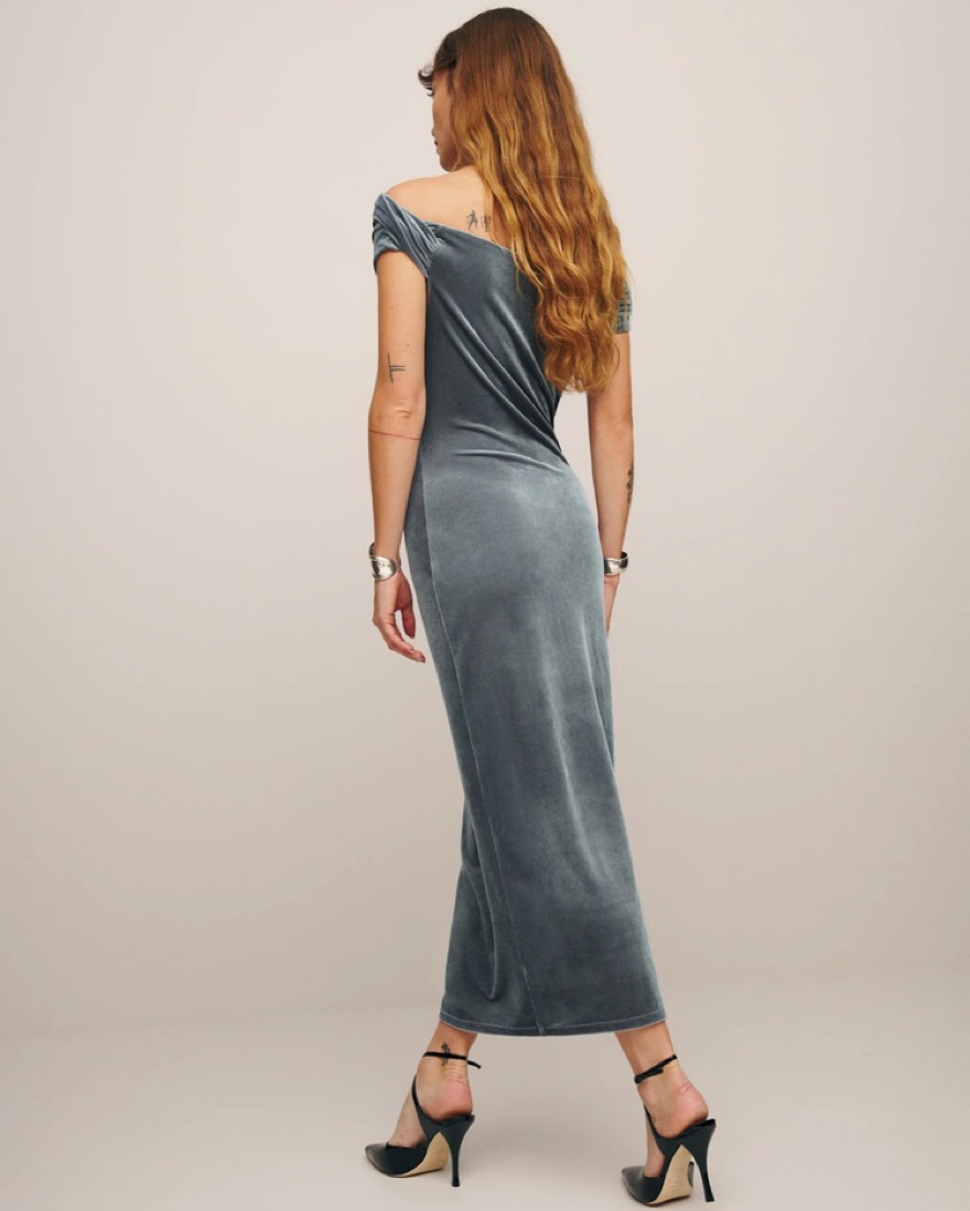 Reformation hot Ariana Velvet Dress