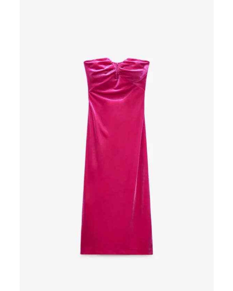 willa midi dress Willa Smocked Dress L / Black | Women