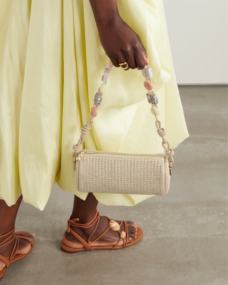 Cult Gaia Zozina Shoulder Bag by Cult Gaia - Pickle