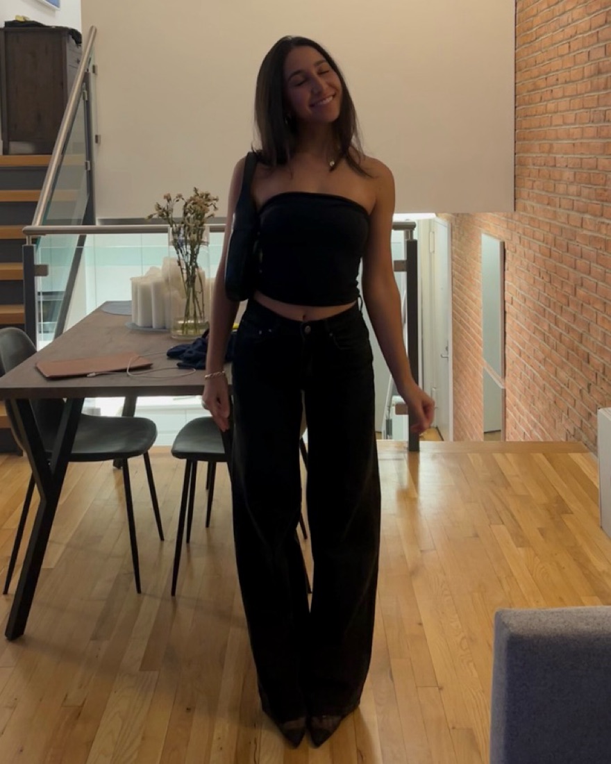 Anine Bing Black Hugh Jeans | Pickle