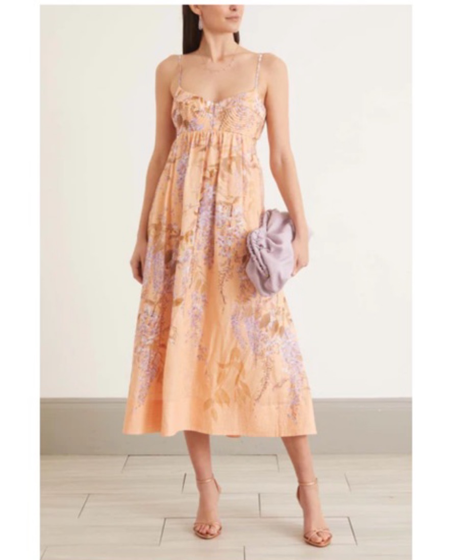 $750 Zimmermann Rosa Bralette Dress by Zimmermann - Pickle