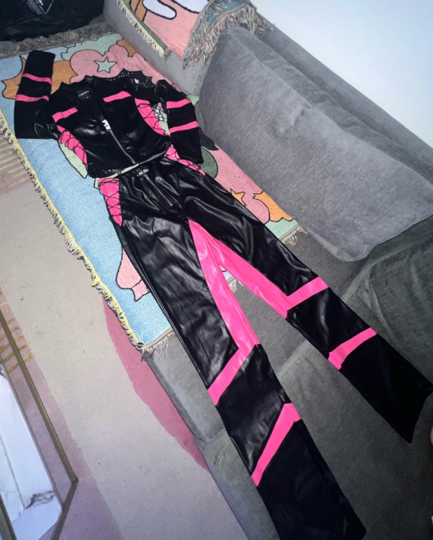 I AM GIA Faux Leather Vixen Set by I AM GIA - Pickle
