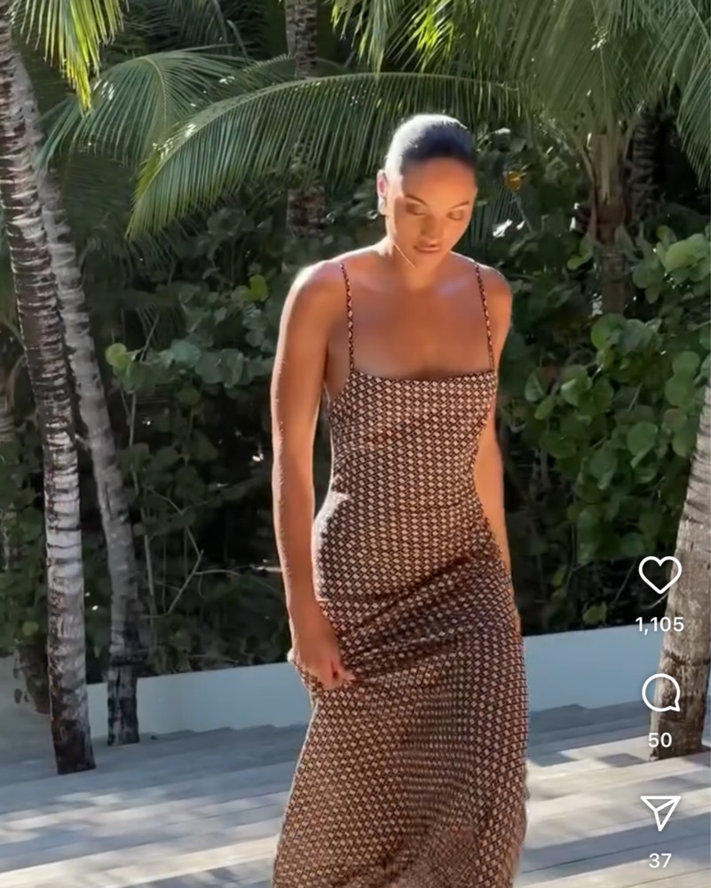 Monday Swimwear Cote D'Azur Dress by Monday Swimwear - Pickle