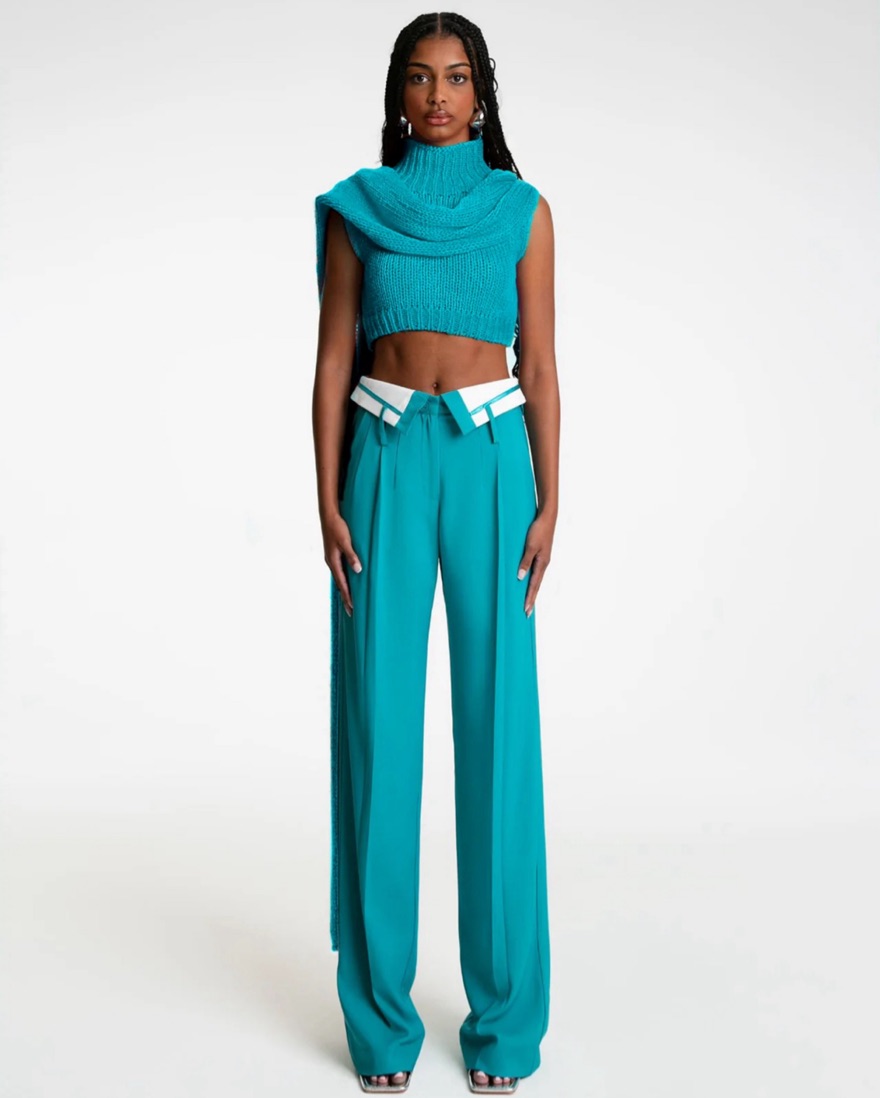 トップス emahina SOLD OUT Hanifa Imani Knit Top in XS by Hanifa - Pickle