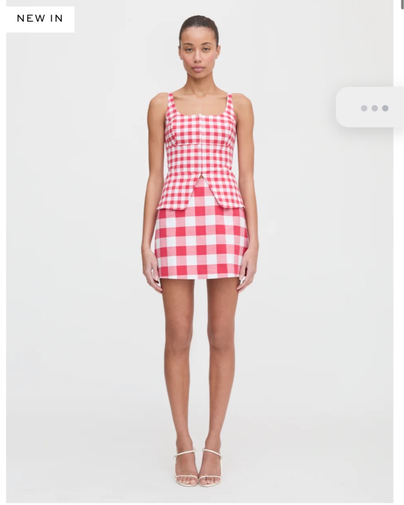 Hill House Home Red Gingham Set by Hill House Home - Pickle