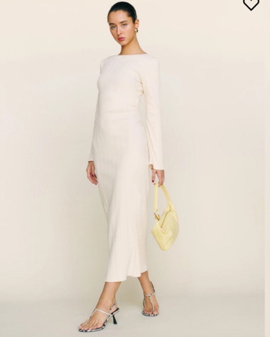 Reformation デルフィナ ニットドレス Reformation Delphina Dress | Pickle