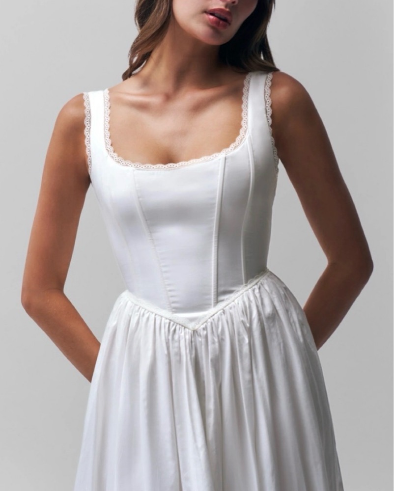 Danielle Guizio White Midi dress by Danielle Guizio - Pickle