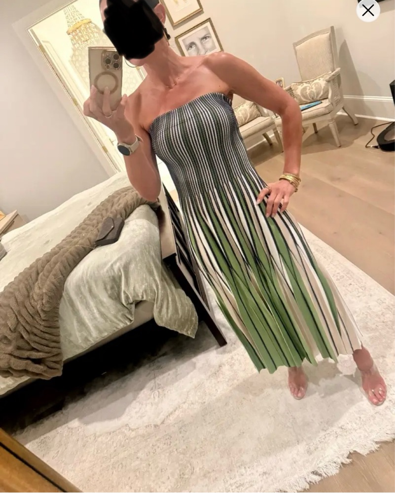 Simkai- Soleil Midi Dress by Jonathan Simkhai - Pickle