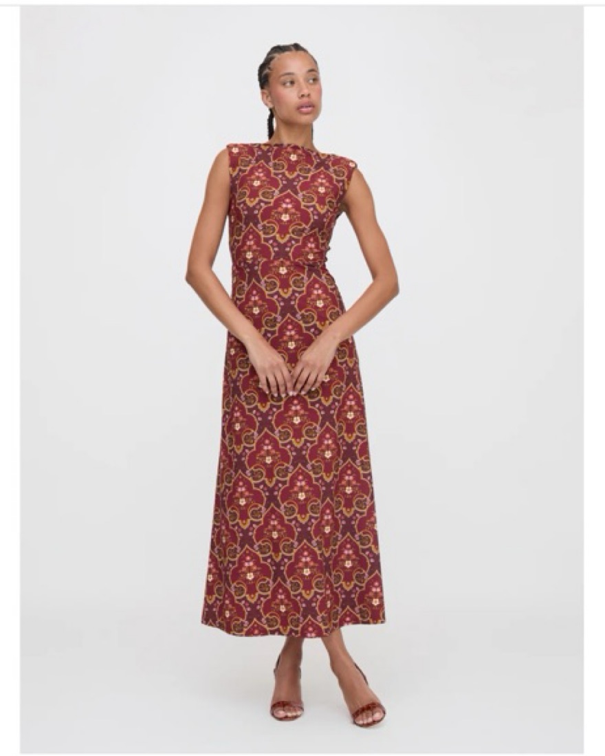 Hill House Sloane Dress by Hill House Home - Pickle