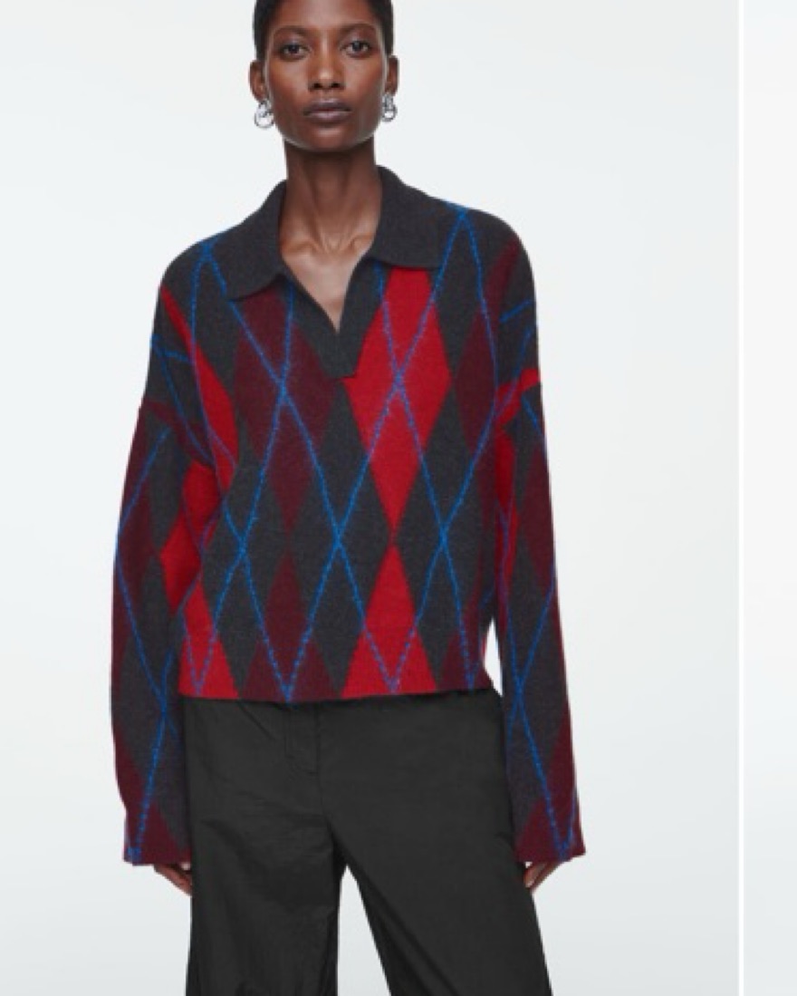 Cos Argyle Sweater | Pickle