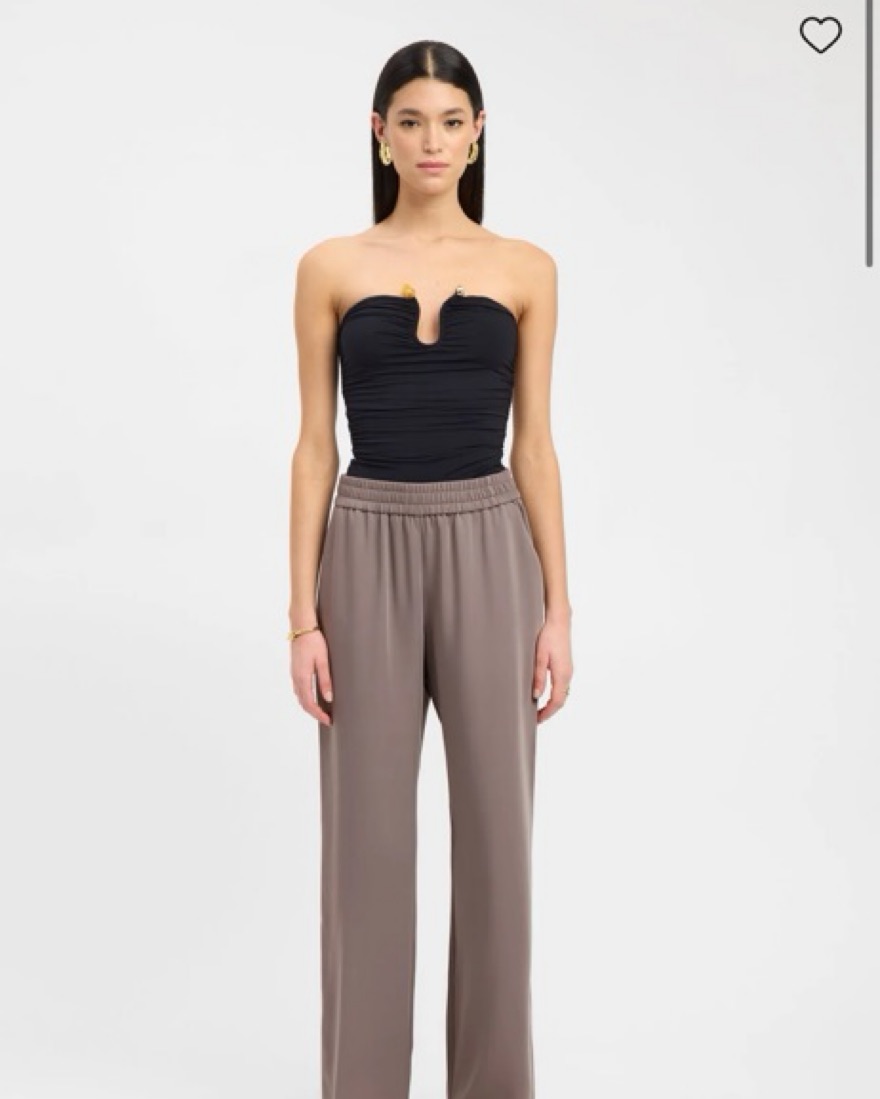 Kookai Tayla Stone Tube Top | Pickle