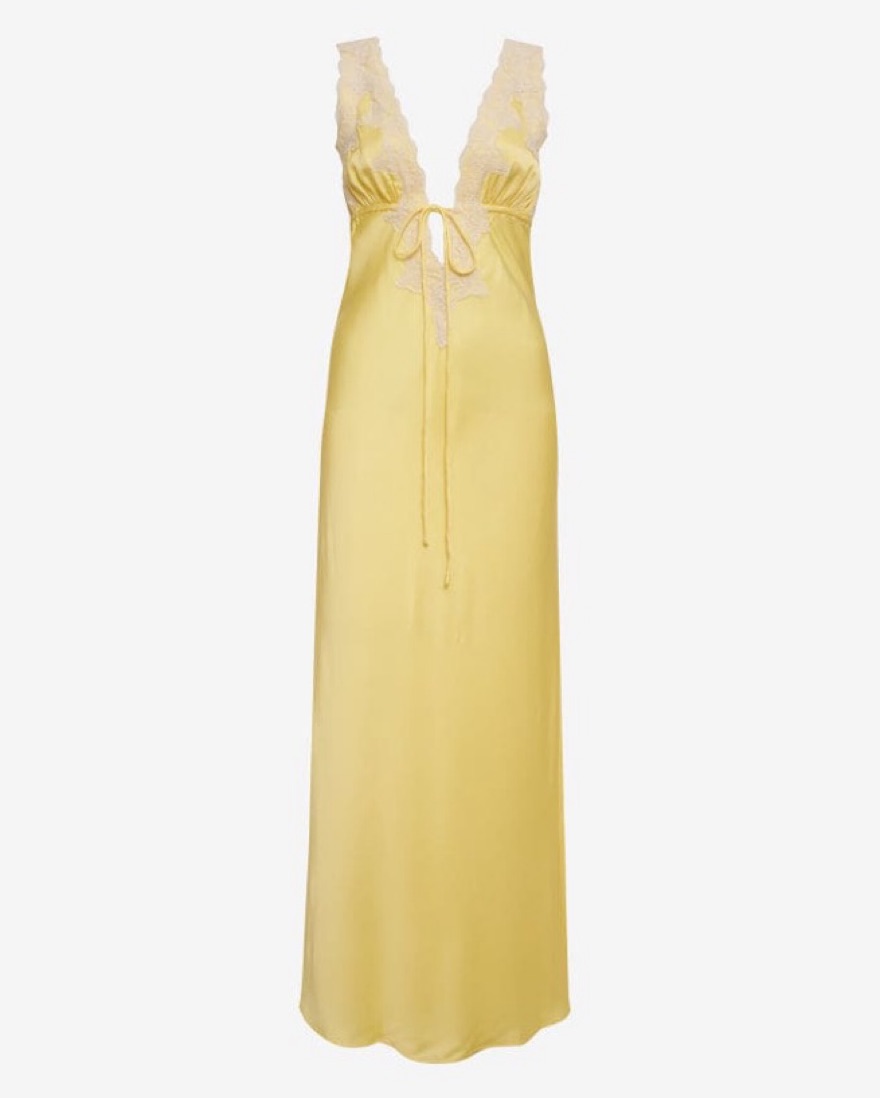 Rumored Venice Yellow Maxi Dress by Rumored - Pickle