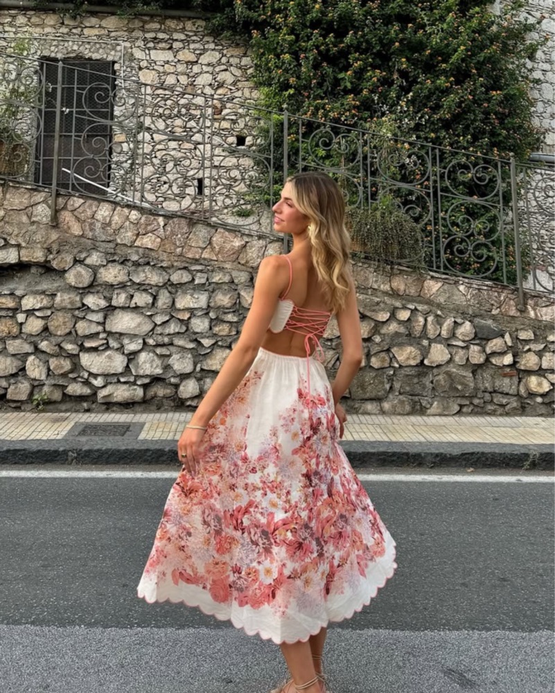 zimmermann devi scallop midi dress Zimmermann Devi Scallop Midi Dress