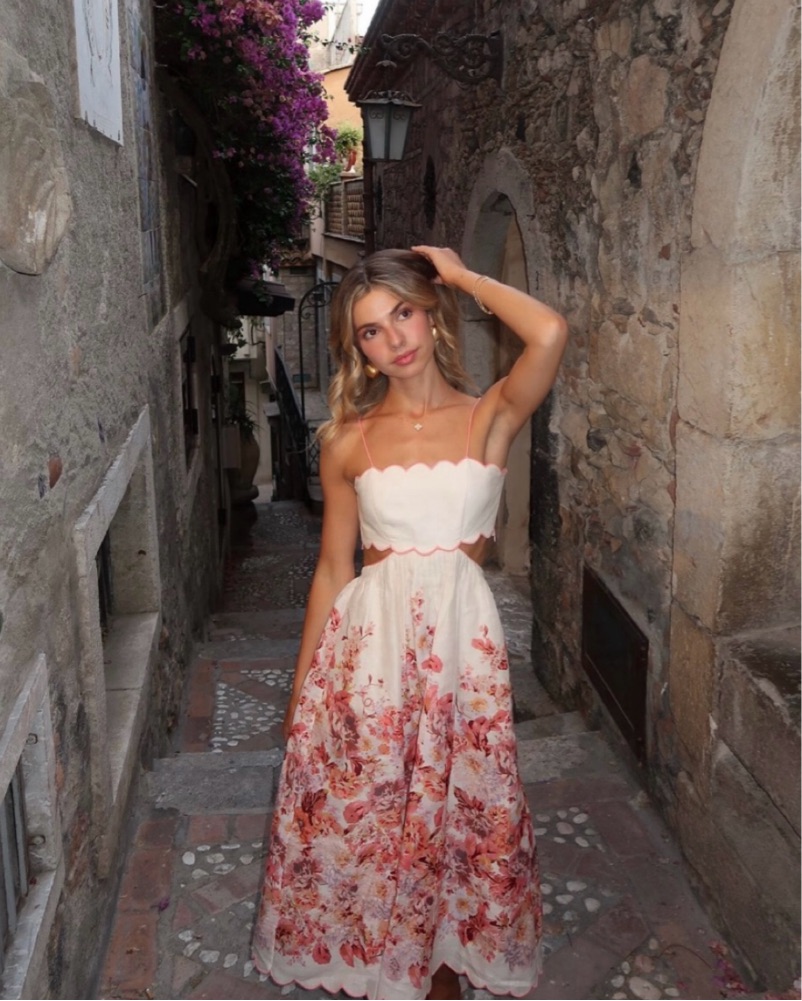 orange hoco dress Lace-Up Orange Sequin Short Homecoming Dress with Slit – FancyVestido