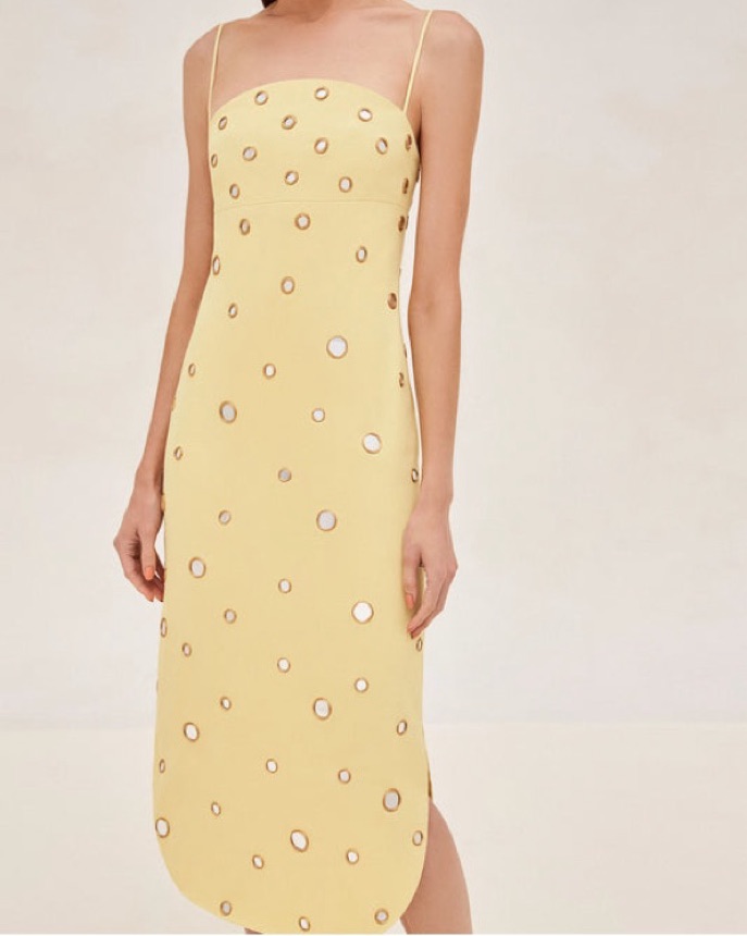 beaded embellished prom dress V-Neck Sheer Illusion Sleeve Beaded Embellished Fitted Prom Dress with  Front Slit and Floor Length Silhouette (4561) main image 0