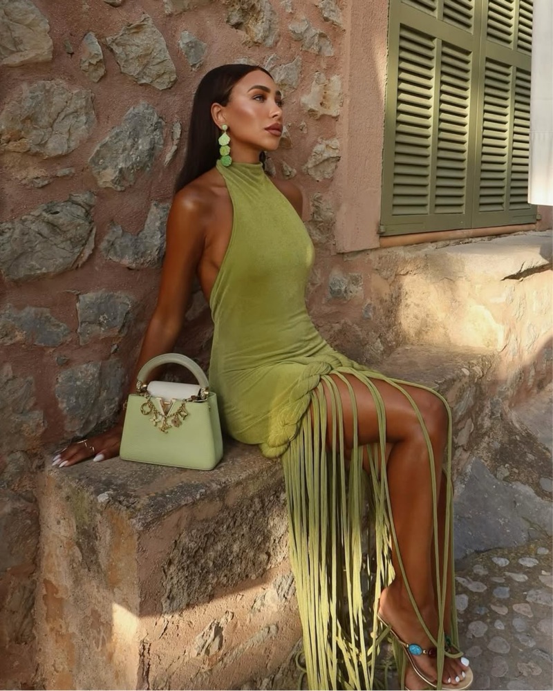 catcher in the rye green dress ELVERA DRESS IN FOREST GREEN | CULT MIA