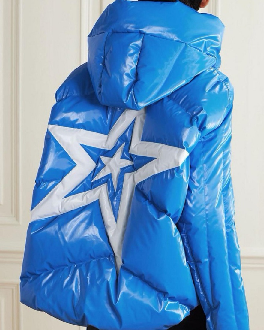 Perfect Moment Blue Orelle Ski Jacket by Perfect Moment - Pickle