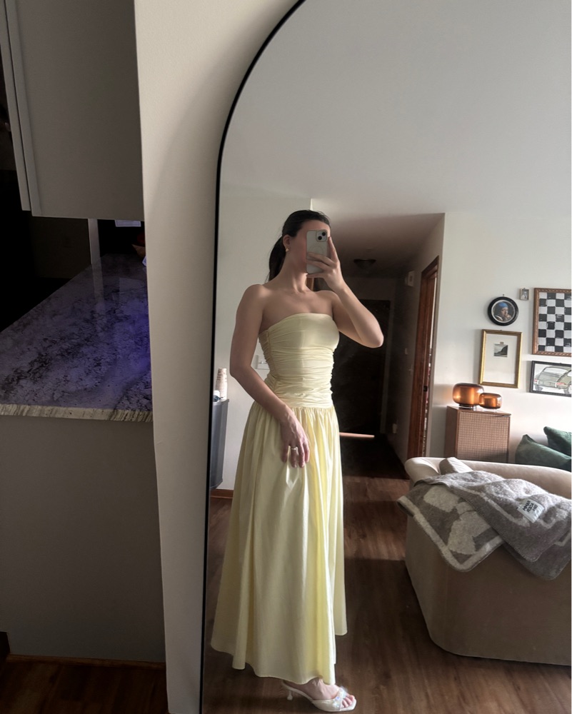 yellow gold dress Fitted Satin Long Sleeves Open Back Mustard Evening Gown AC381 16 / Mustard (DarkGoldenRod) main image 0