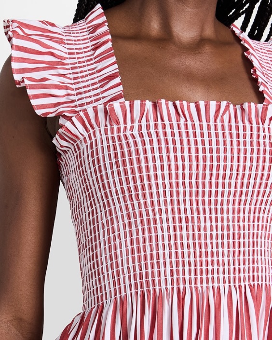 hill house red stripe dress Red Ticking Stripe Ellie Nap Dress