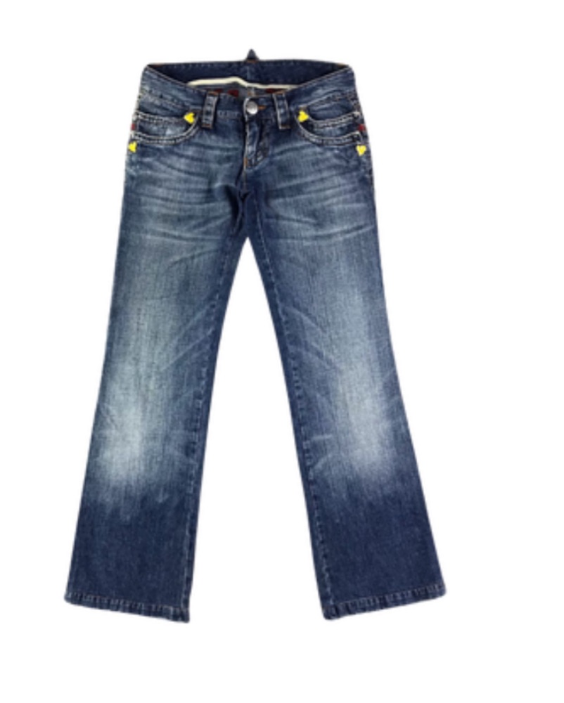 DSQUARED2 TWINS BROTHERS ケミカルウォッシュデニム 50 Dsquared2 Twins Range Jeans by Dsquared2 - Pickle