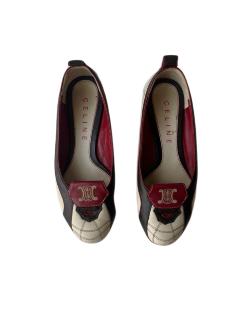 ❌SOLD❌Celine World Cup Flats by Celine - Pickle