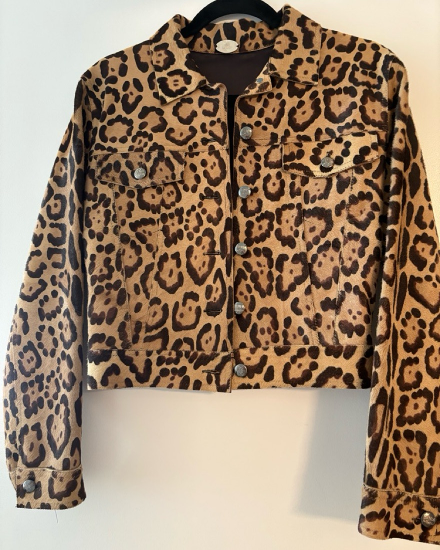 ジャケット・アウター FENDI jeans leopard pattern jacket Fendi Cheetah Jacket | Pickle