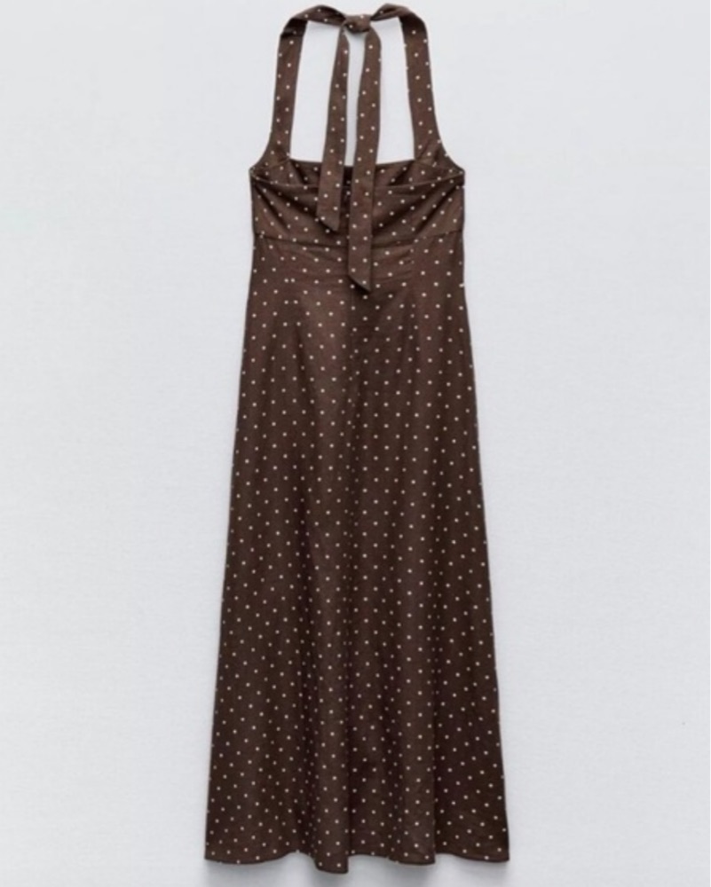 rouje brown polka dot dress Rouje main image 1