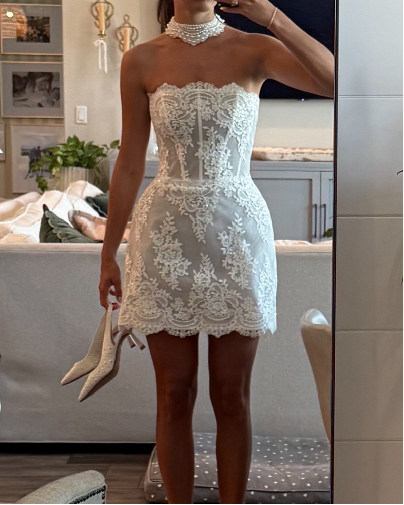 Rosie Etienne Bridal Stephanie Dress by Rosie Etienne - Pickle
